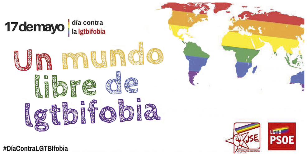 Manifiesto del Día Internacional contra la Homofobia, Transfobia y Bifobia, JSE, 2017