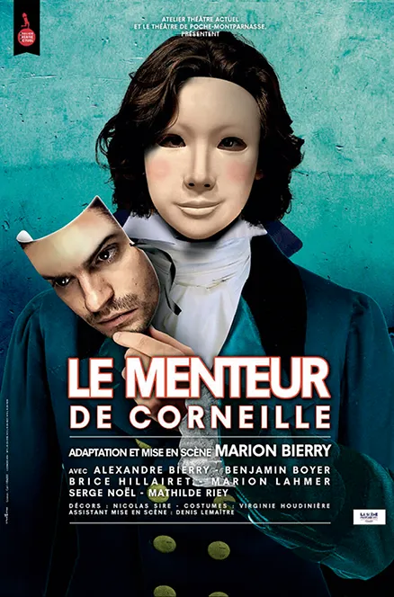 Affiche de la mise en scène de Marion Bierry, 2022.