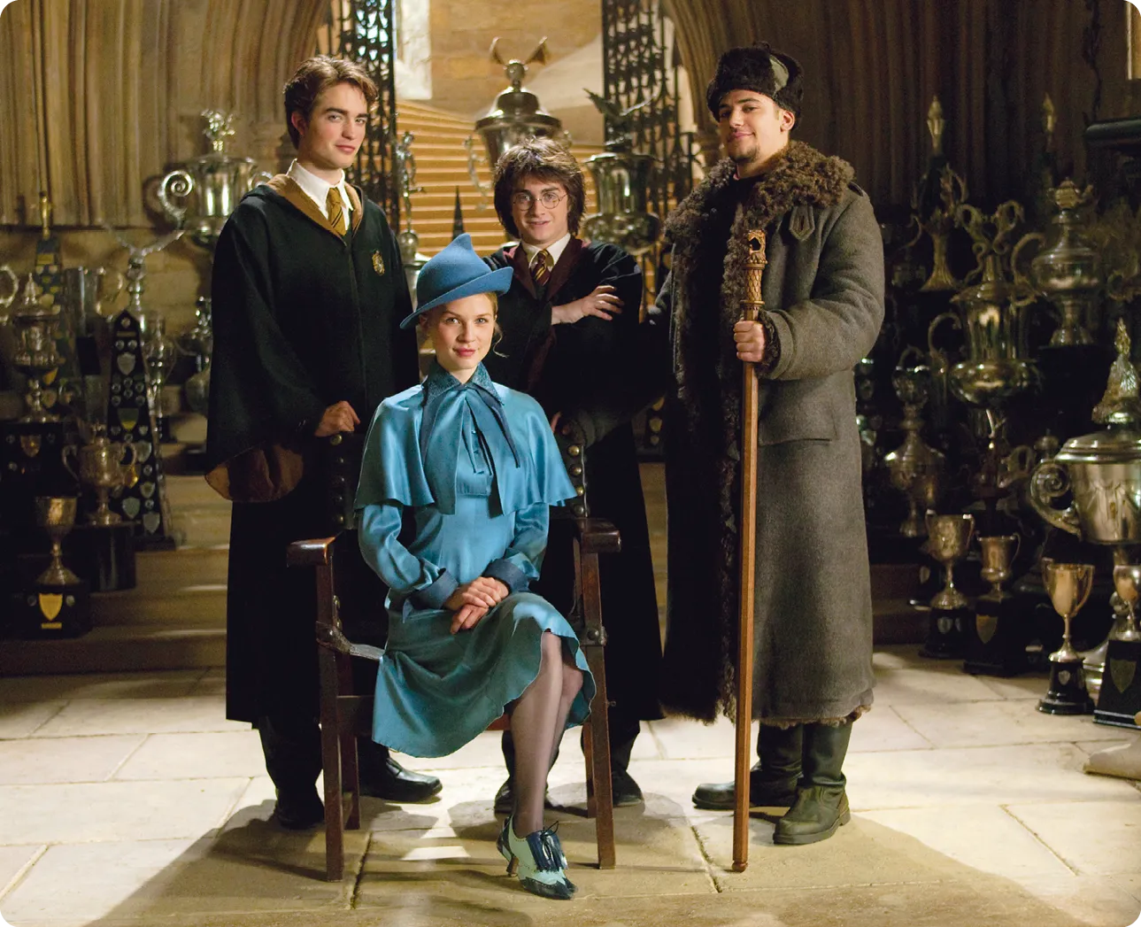 The Triwizard Tournament champions