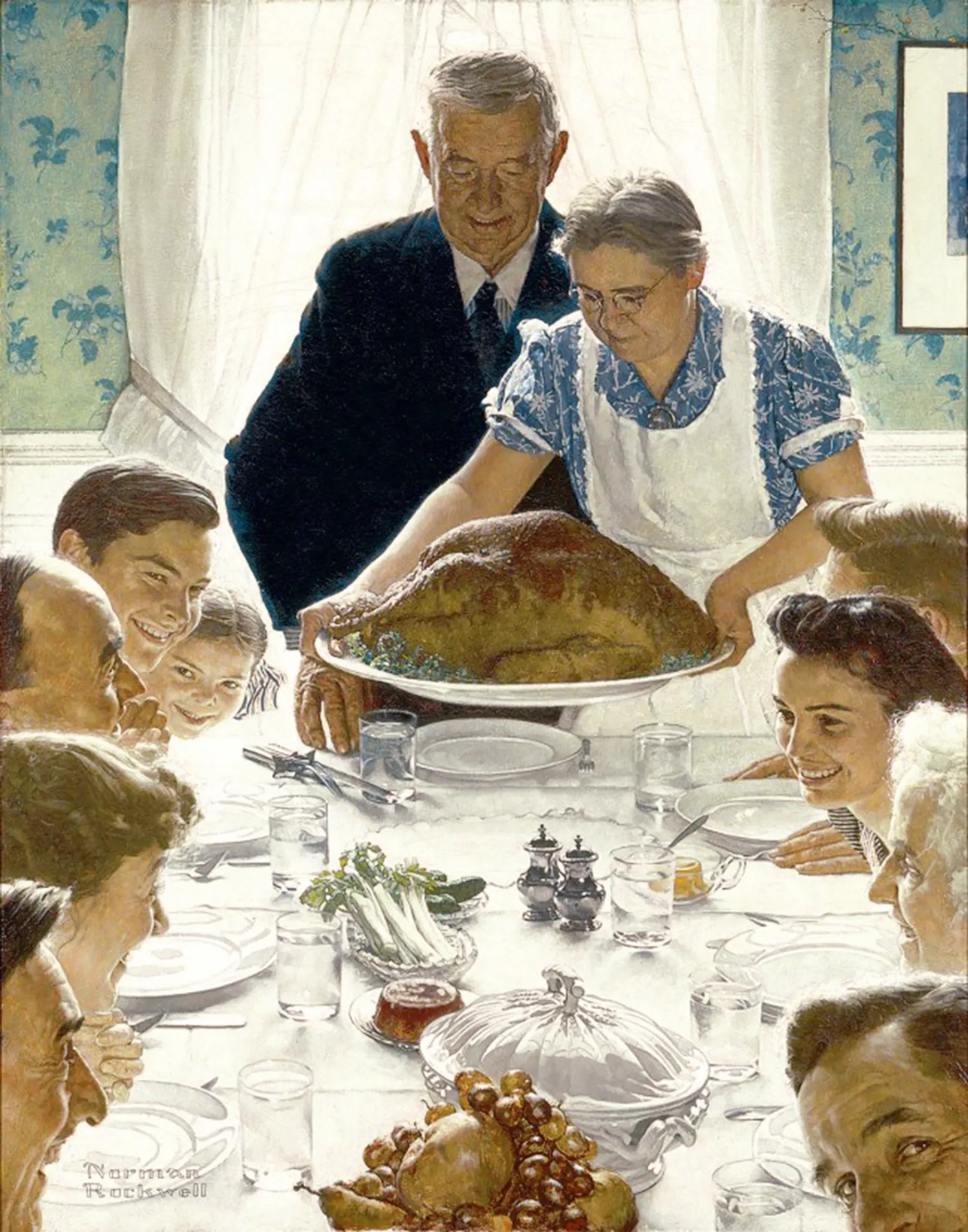Norman Rockwell, Freedom from Want