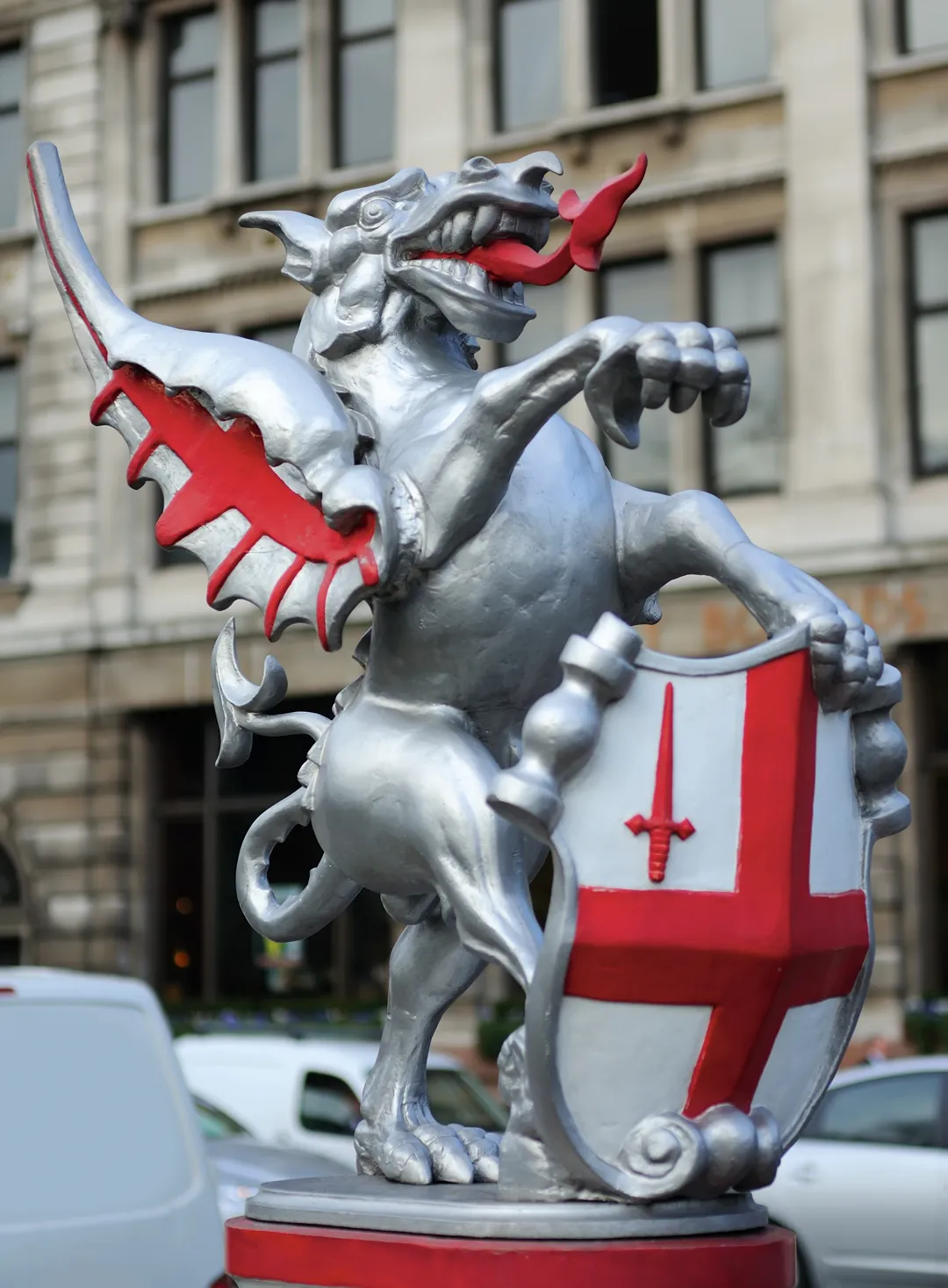 Boundary Dragon or Griffon marking out the perimeter of the old City of London