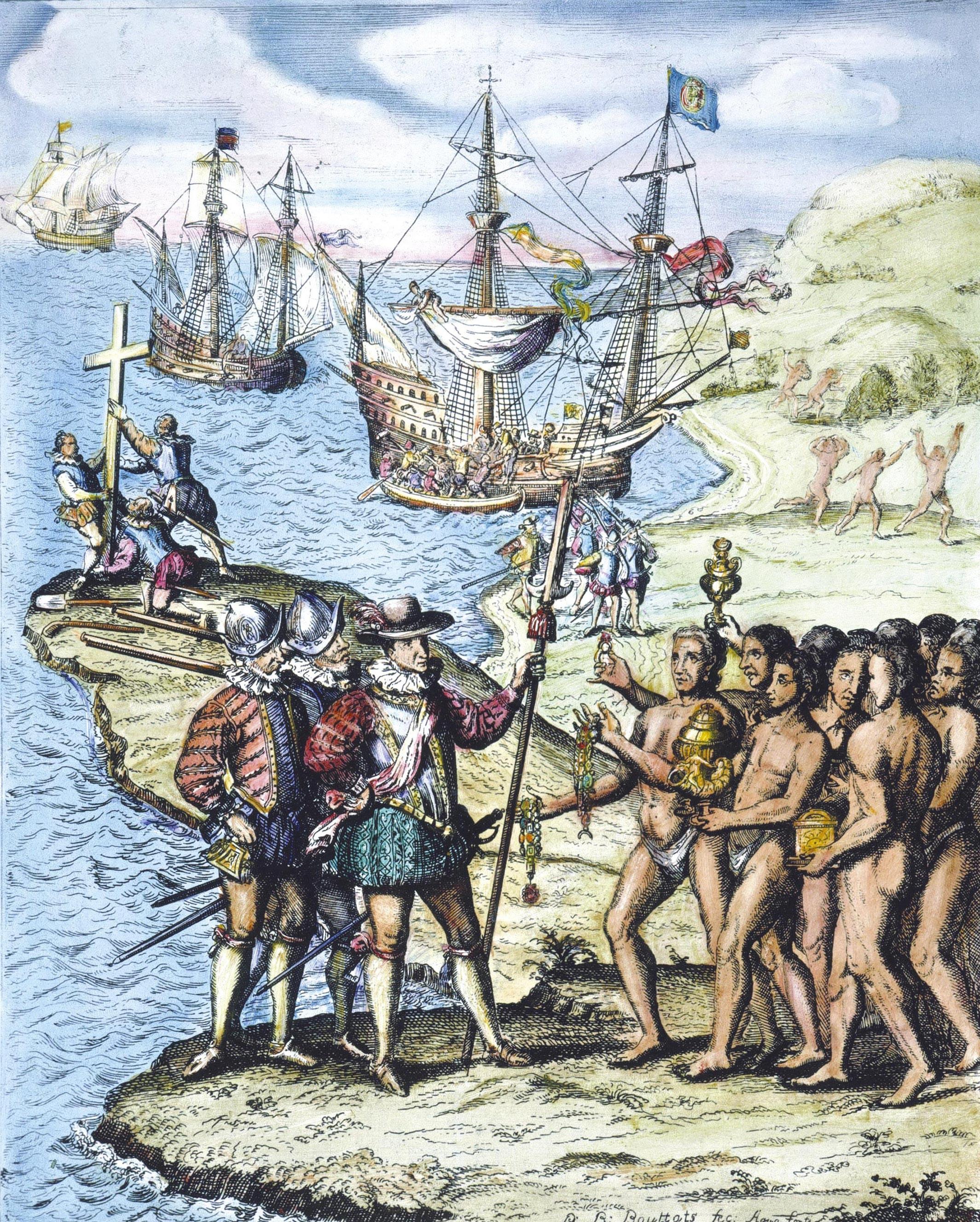 Colomb à Hispaniola