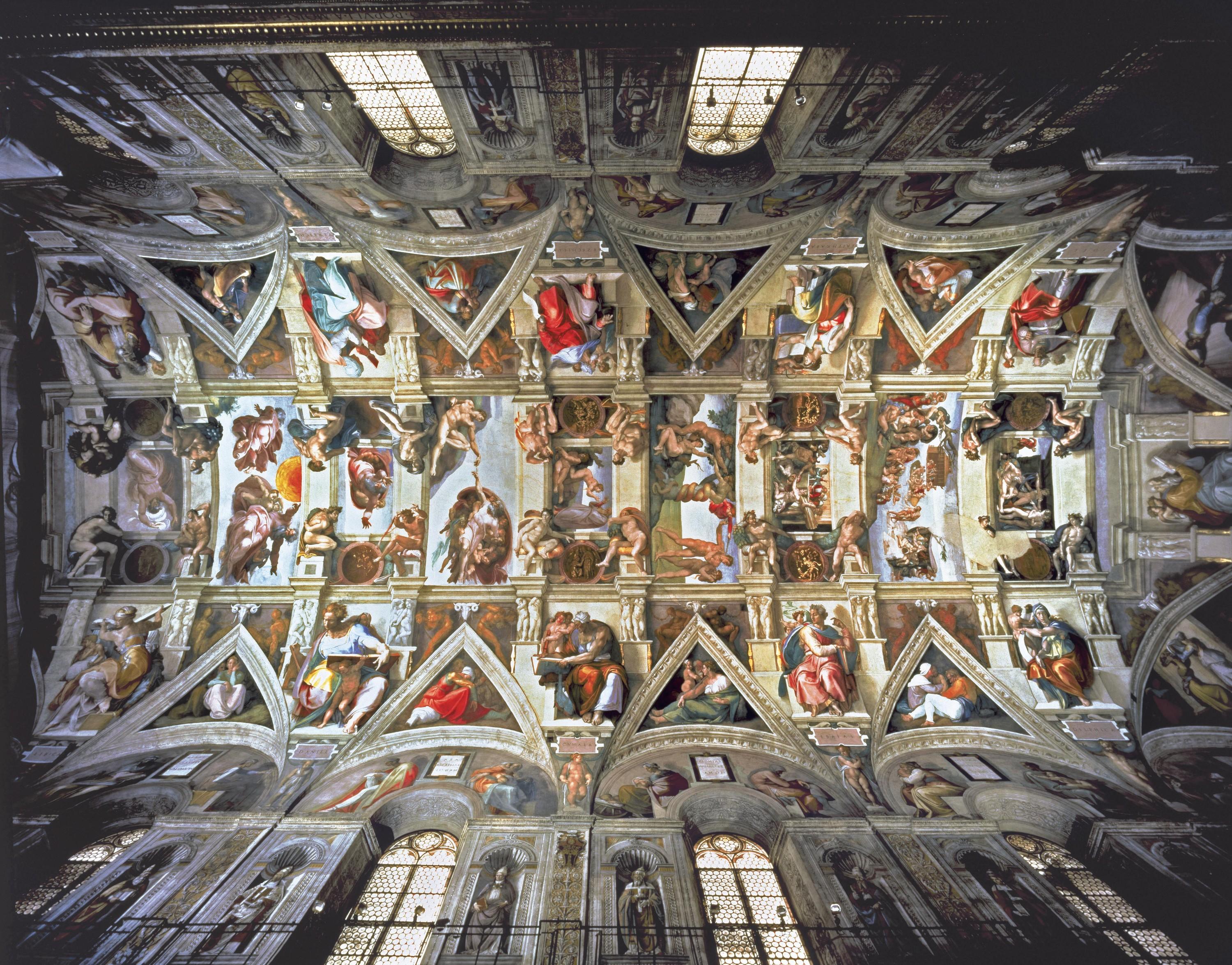 Plafond de la chapelle Sixtine