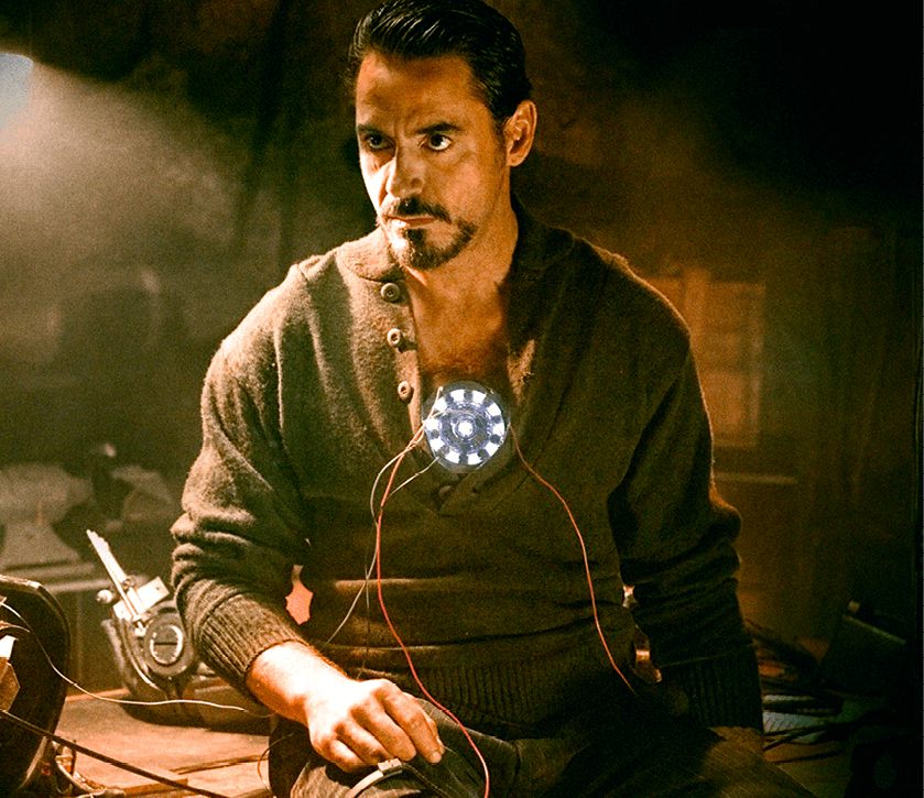 Tony Stark dans Iron Man