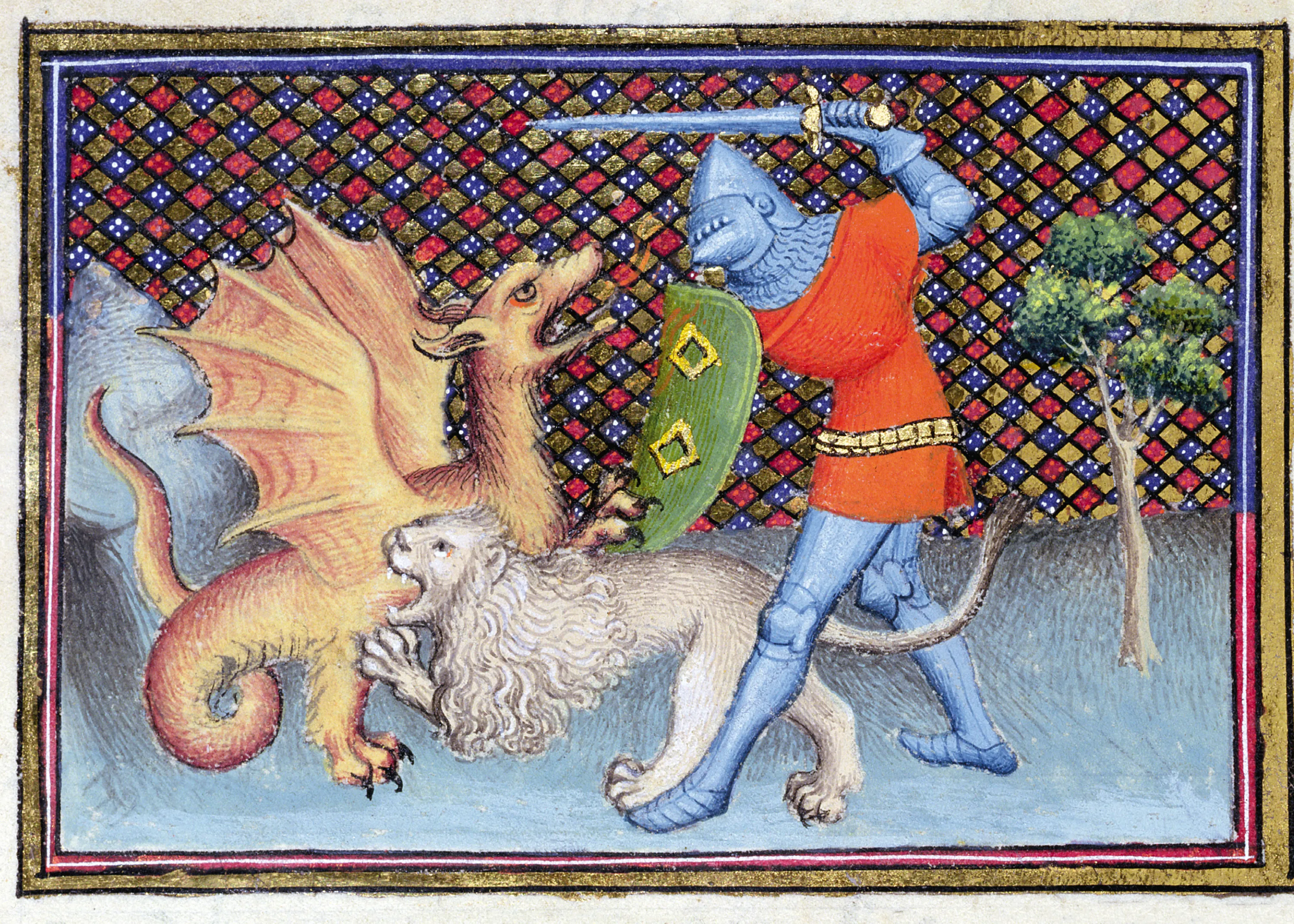 Yvain et le Dragon