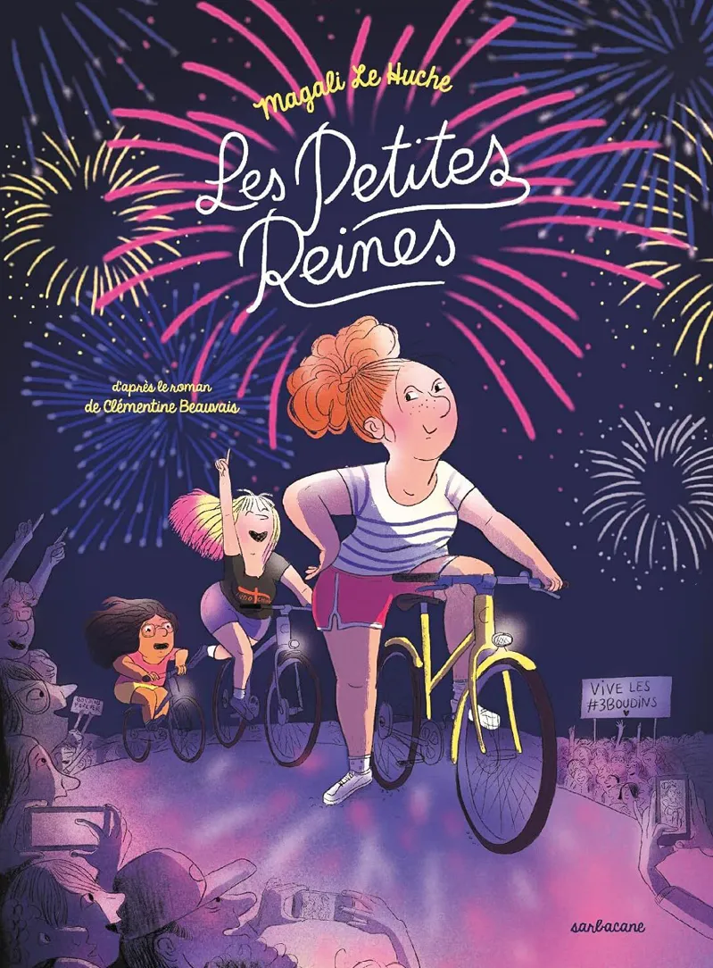 Couverture de la bande dessinée Les Petites Reines de Magali Le Huche