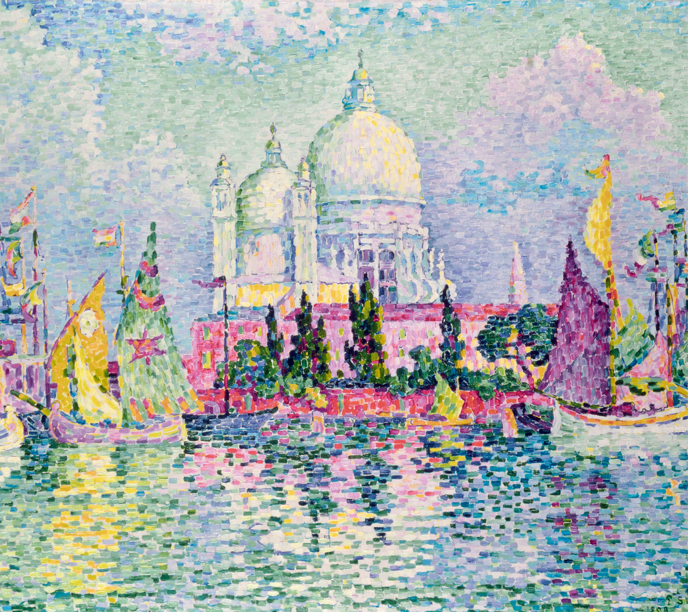 Paul Signac, La Salute, huile sur toile, 1908, collection privée.