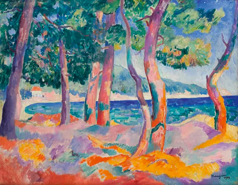 Henri Manguin, Pinède à Cavalière, 1906