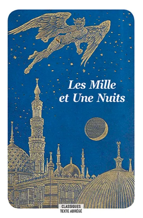 Couverture du livre Les Mille et Une Nuits, collection Classiques, texte abrégé, Édition L'École des loisirs.