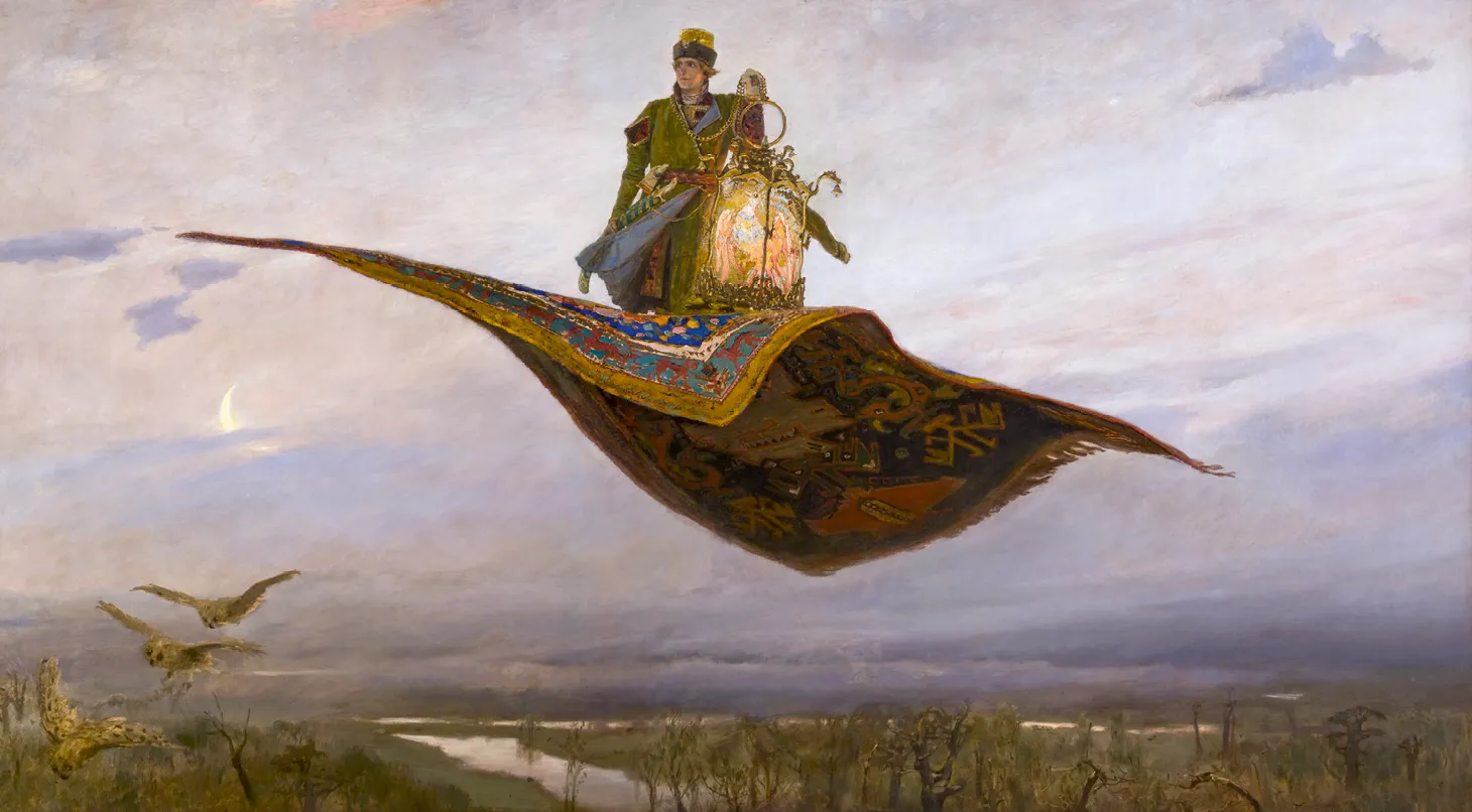 Viktor Vasnetsov, Le Tapis volant, 1880.