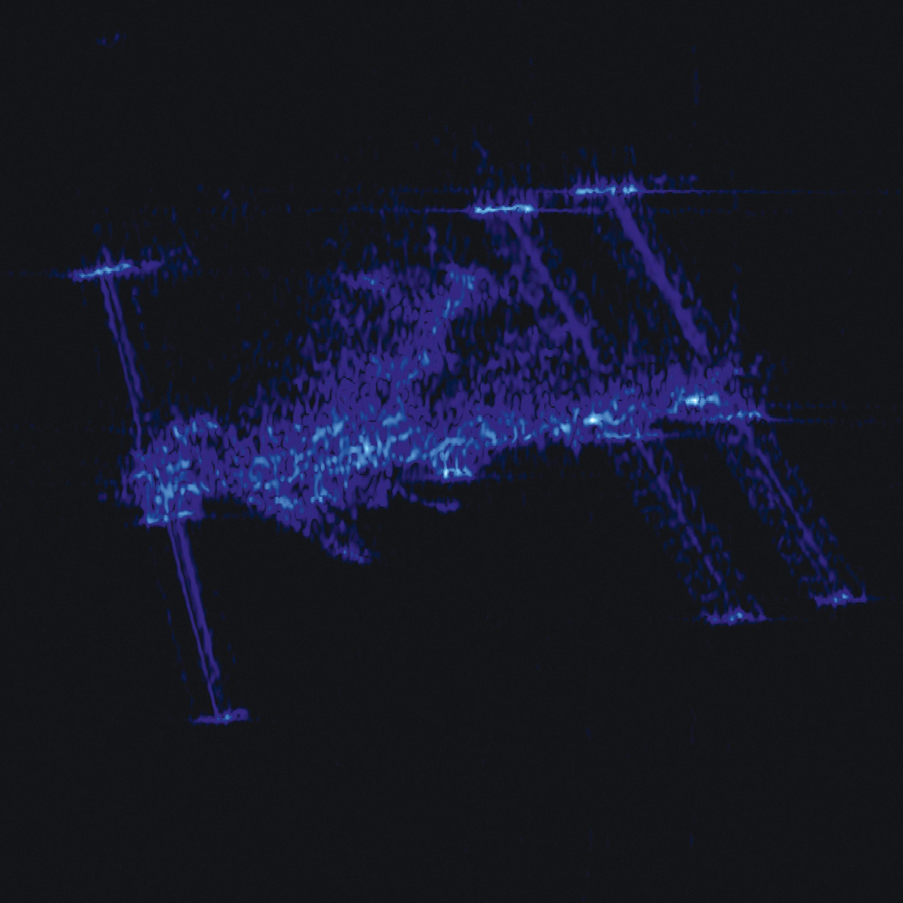 L’ISS vue par le satellite RADAR allemand TerraSAR-X.