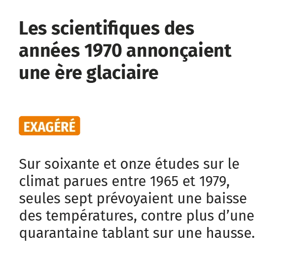 argument climatosceptique et leur réponse scientifique