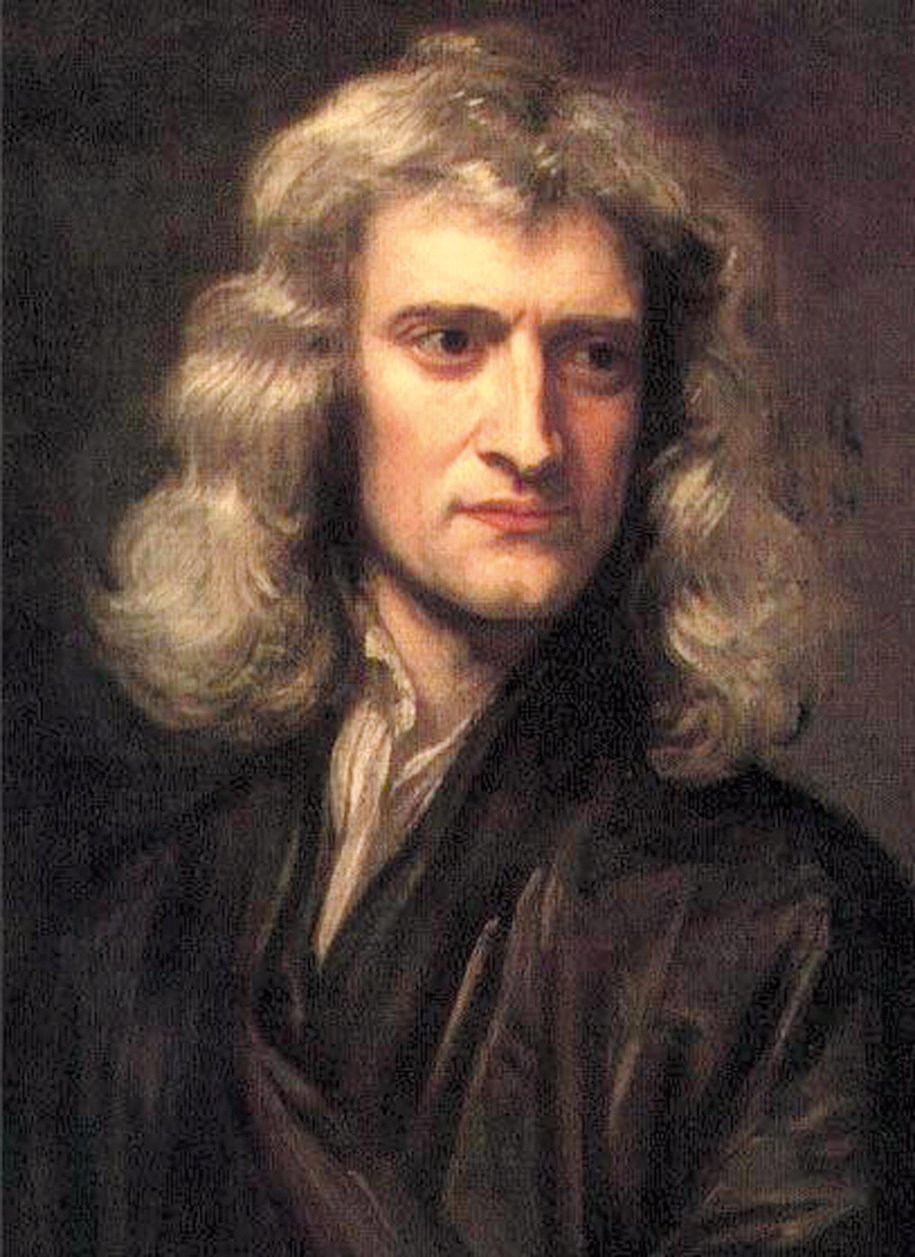 <stamp theme='pc-green1'>Doc. 1</stamp> Les apports scientifiques d’Isaac Newton (1642-1727).