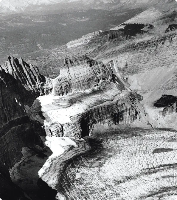 Glacier en 1938