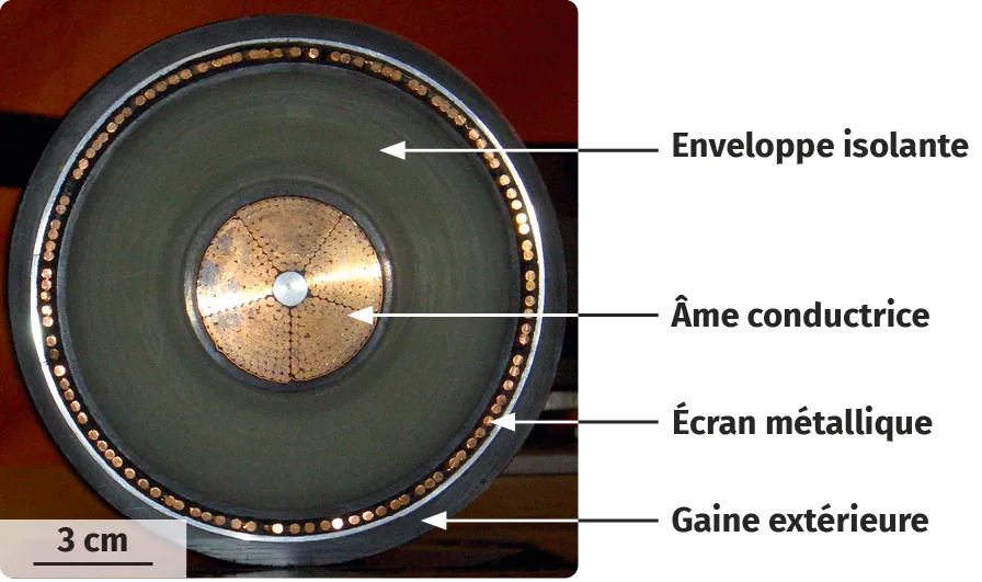 Constitution d'un câble électrique