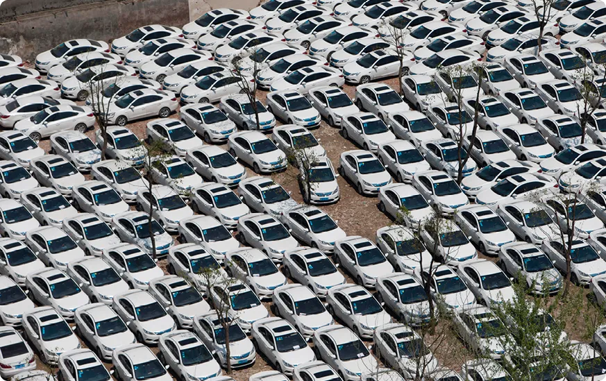 Cimetières de voitures électriques