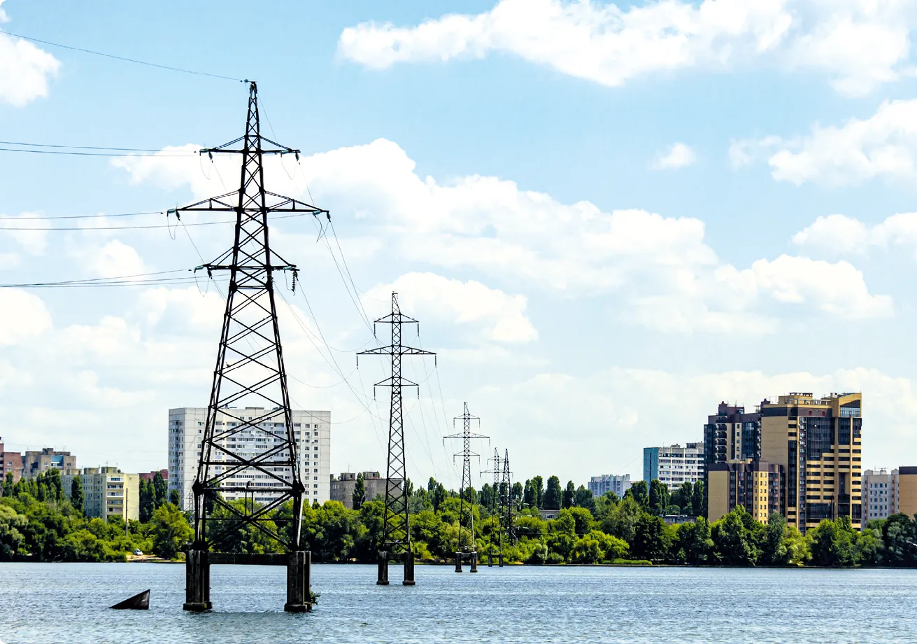 Pylônes électriques