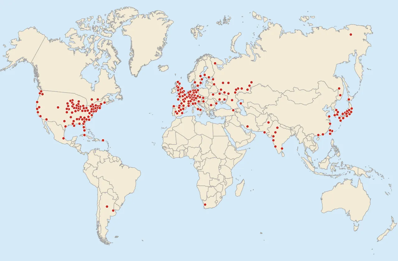 Les réacteurs nucléaires dans le monde