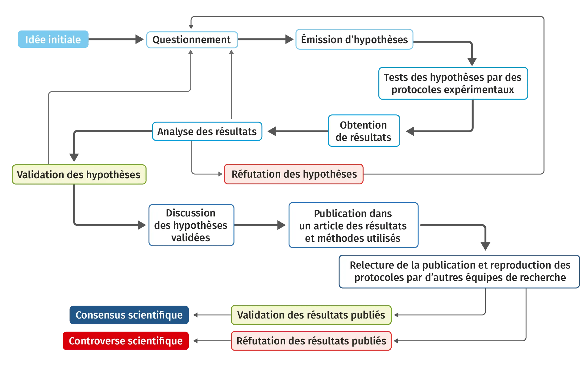 Schéma d'une recherche