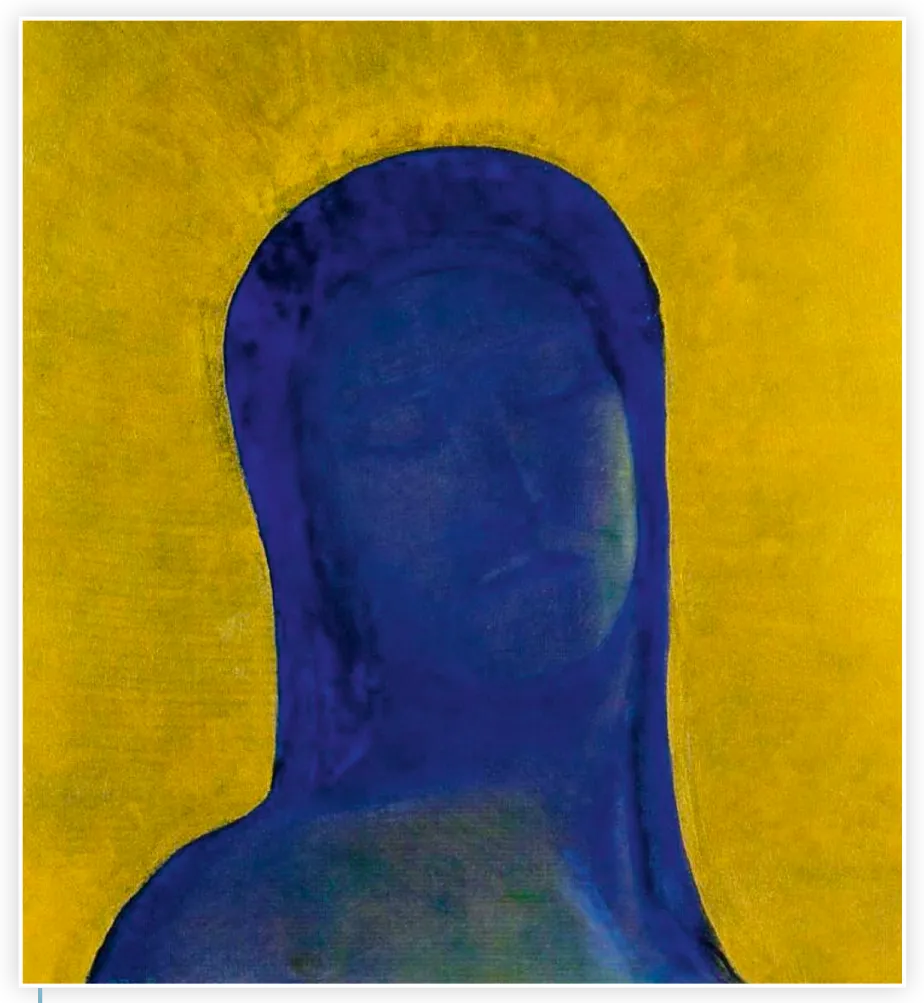 Odilon Redon, Les Yeux clos, huile sur toile, 1890, musée d'Orsay, Paris.