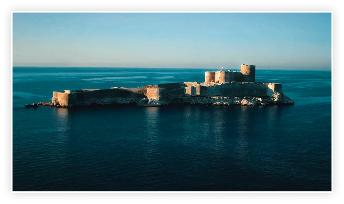 Le château d'If, au large de Marseille.
