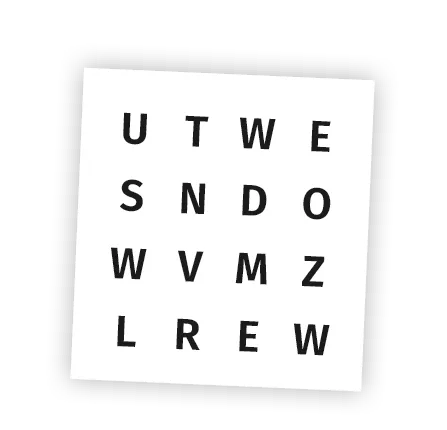 sopa de letras