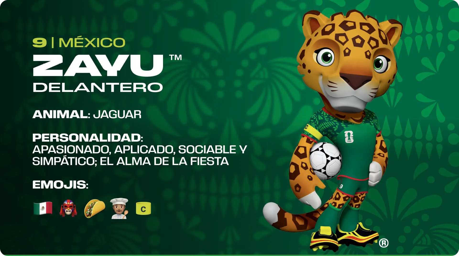 Zayu, mascota de México