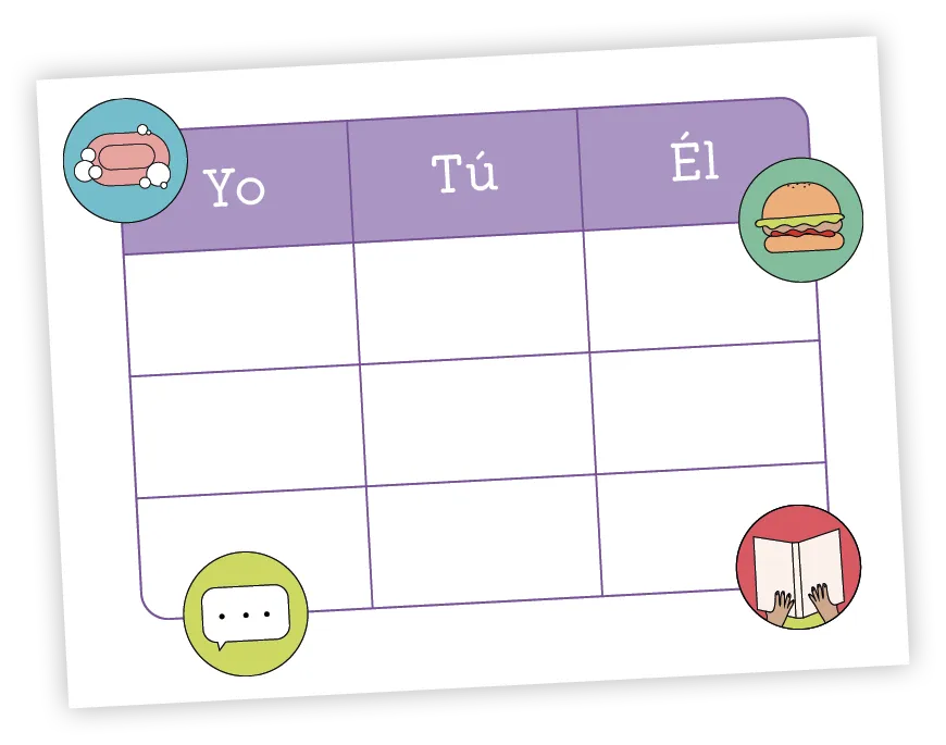 bingo de la rutina