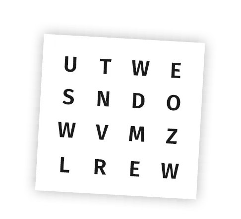 sopa de letras