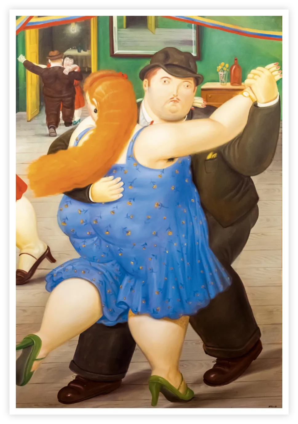 Fernando Botero, Pareja bailando, 1987.