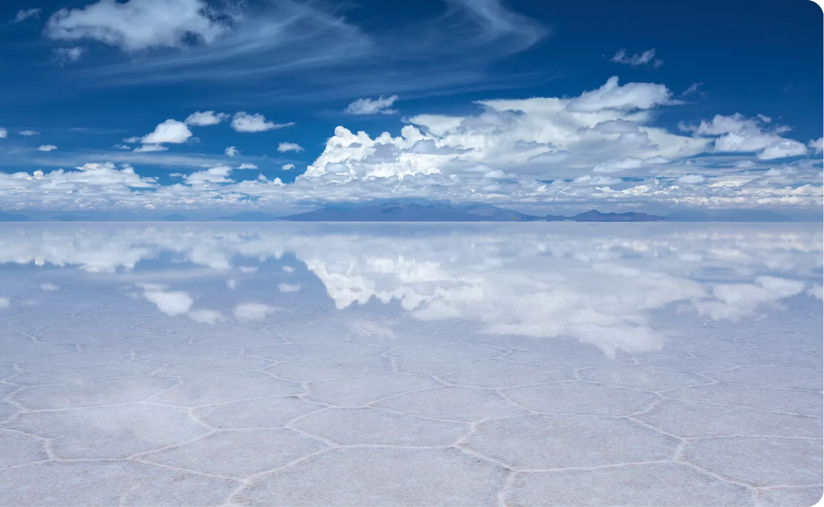 Salar de Uyuni, Bolivia.