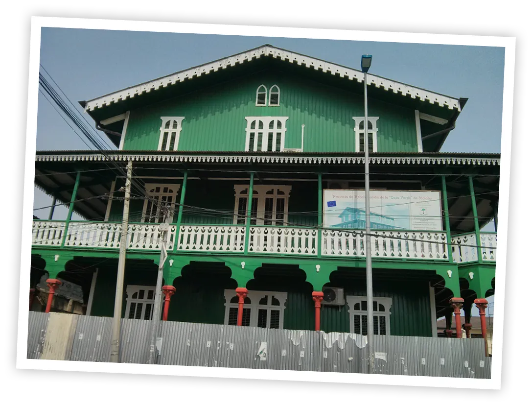 La Casa Verde, Malabo, Guinea Ecuatorial.