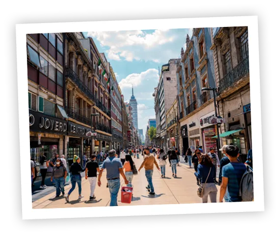 rue centrale de Ciudad de México