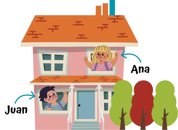 Maison avec Juan et Ana