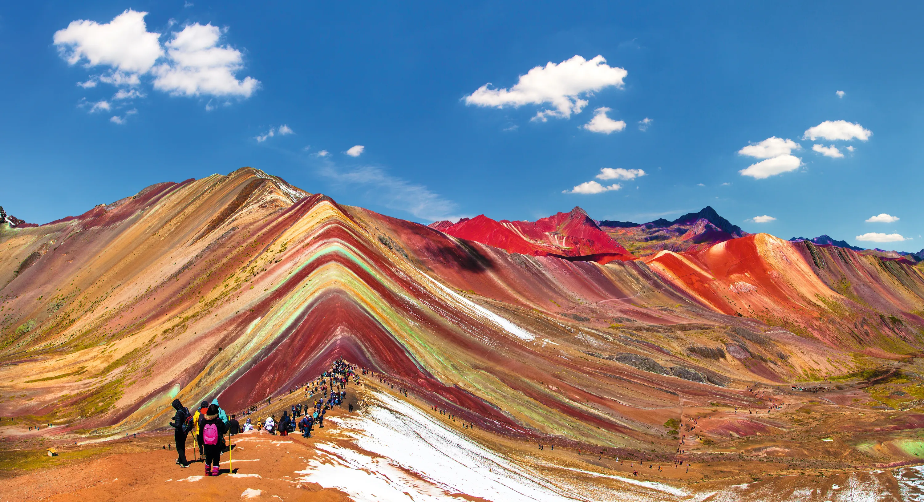 Vinicunca, montaña de siete colores, Perú.