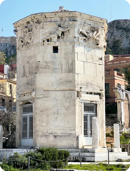 La tour des vents à Athènes