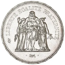 Pièce de 50 francs Hercule