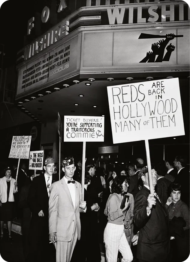 Anti-Communism Demo in Hollywood.