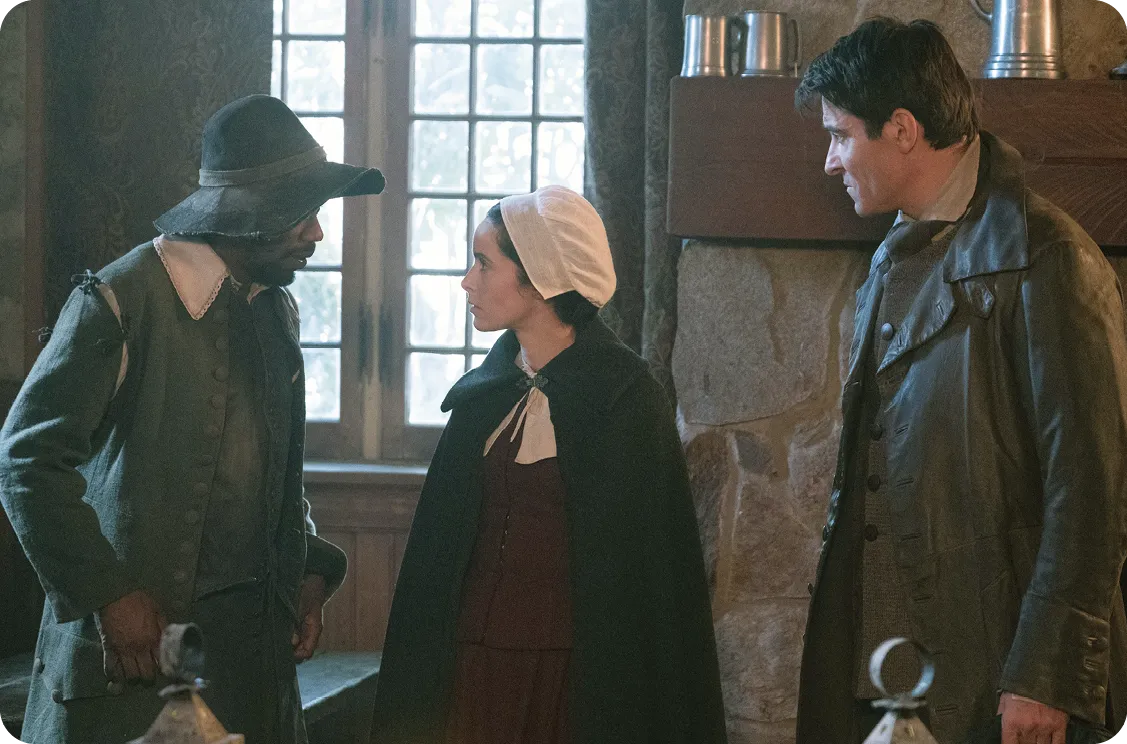 Still from Timeless (season 2, episode 4), 2018.