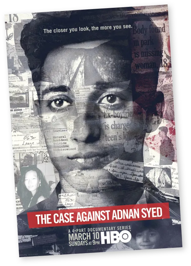 Affiche du film The Case Against Adnan Syed