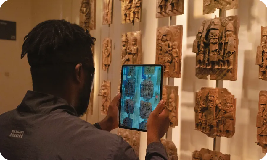 Scanning of the Benin Bronzes by Looty.