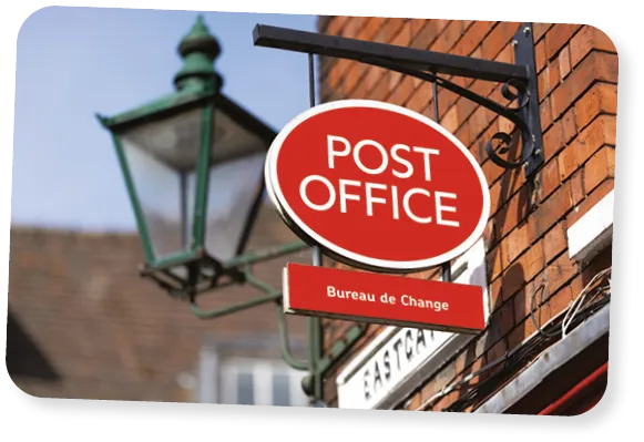 Lincoln, Royaume-Uni, 6 mai 2024, Symbole postal.