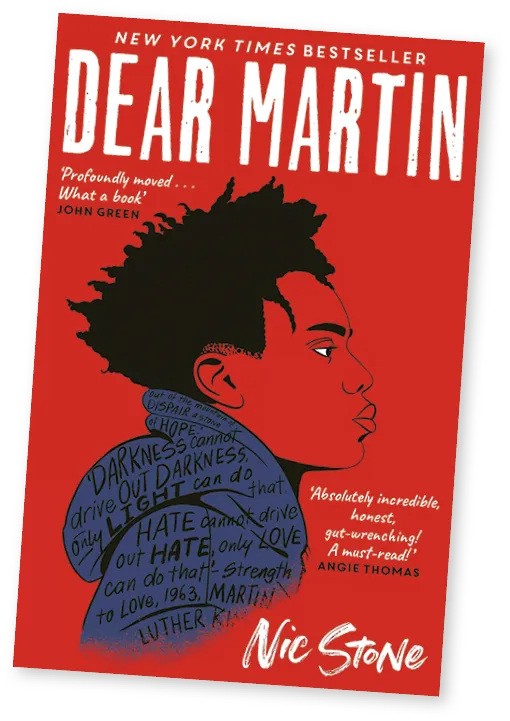 Book cover of Dear Martin.