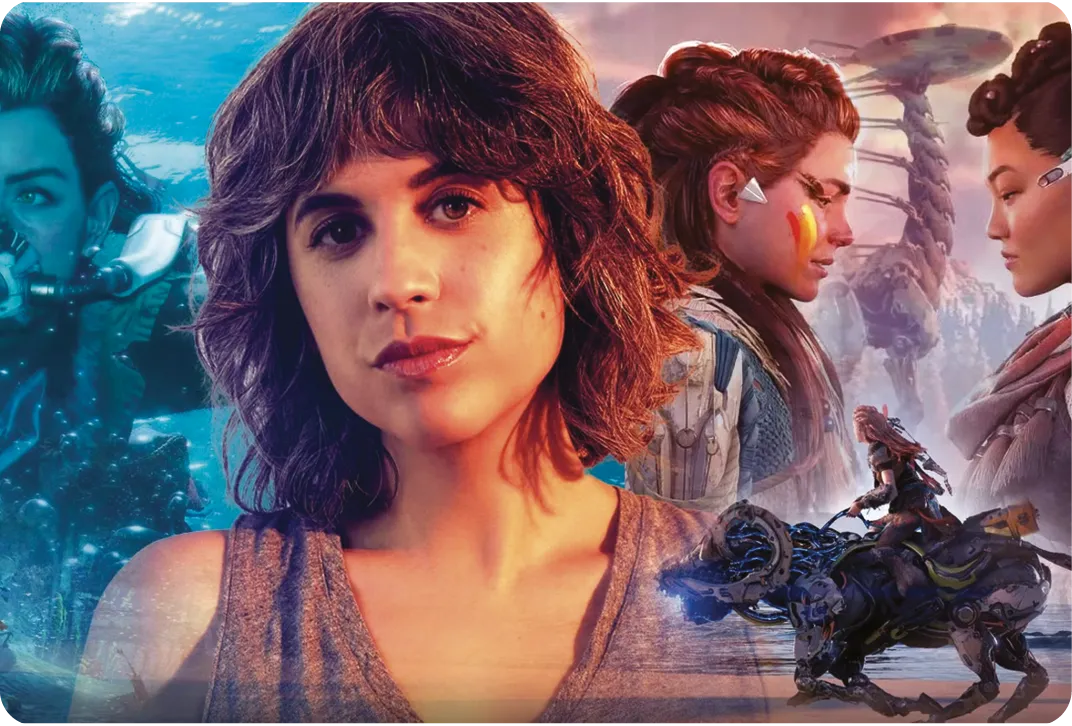 “Ashly Burch Talks Mythic Quest and Voicing Video Games from Horizon Zero Dawn to Life is Strange”, Katee Sackhoff, 2025.