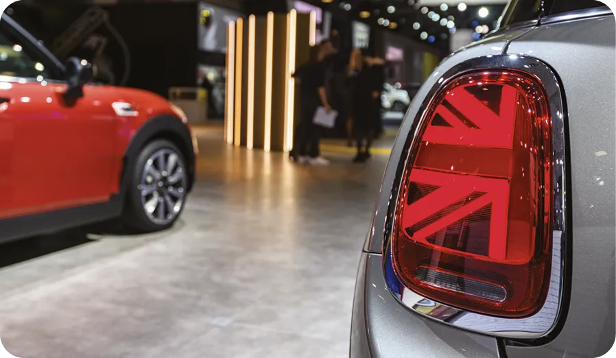 Mini Union Jack Taillight