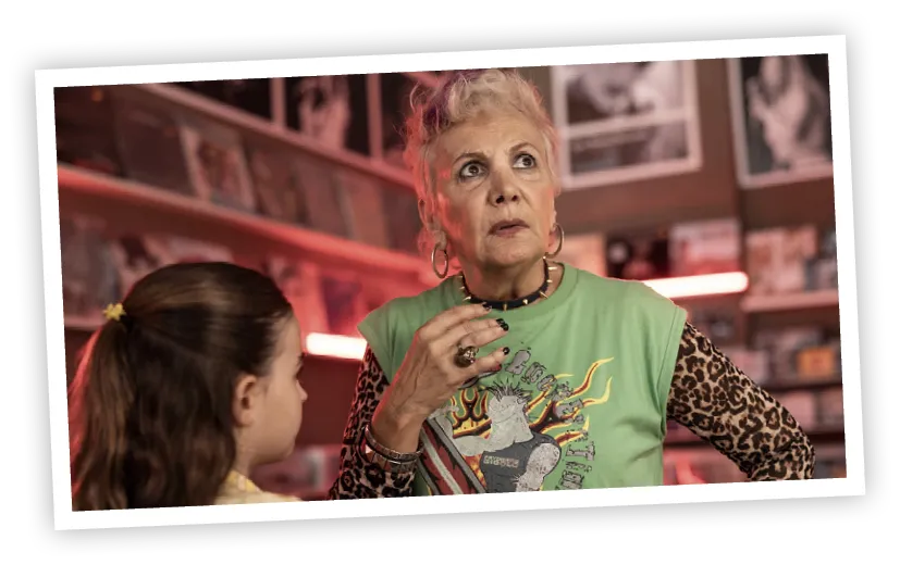 Alexia y su abuela Toñi
