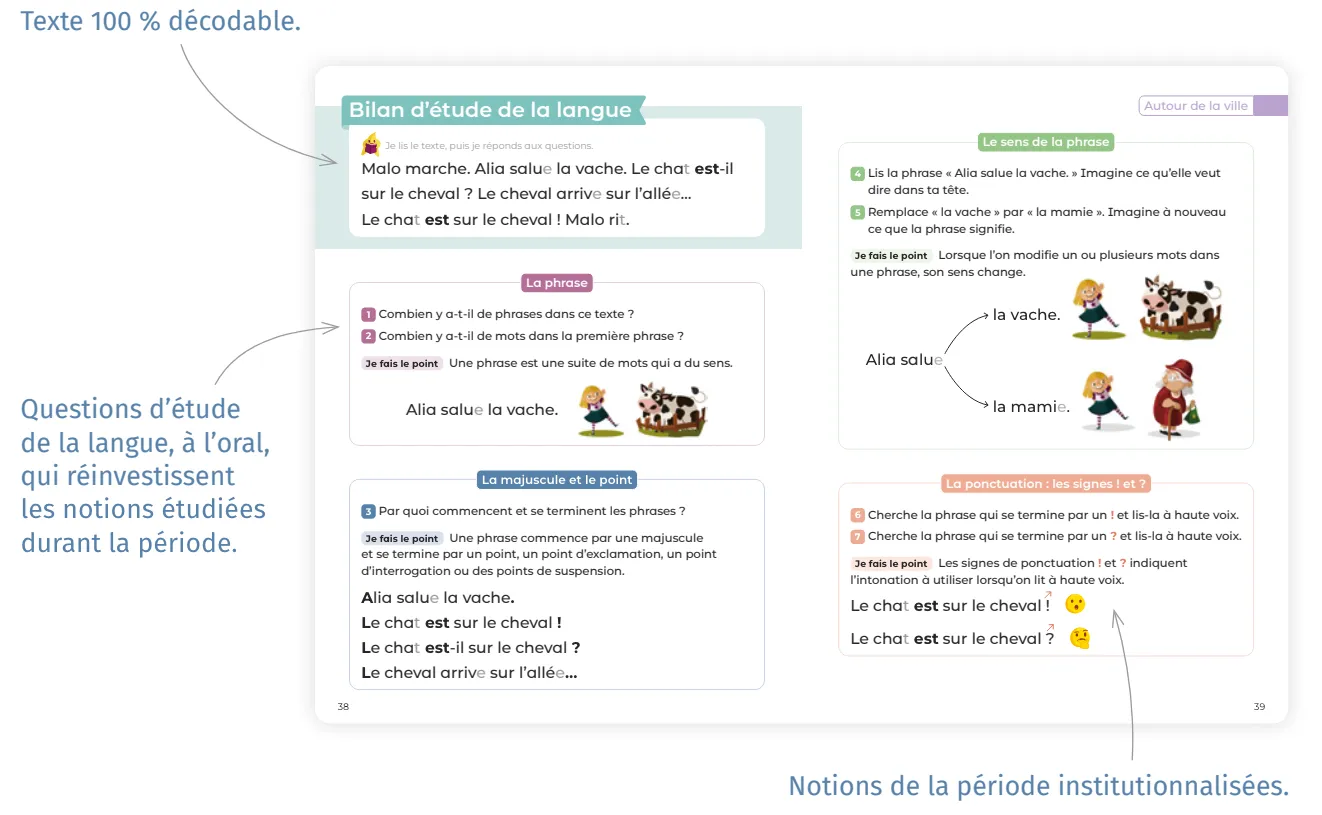 page de manuel