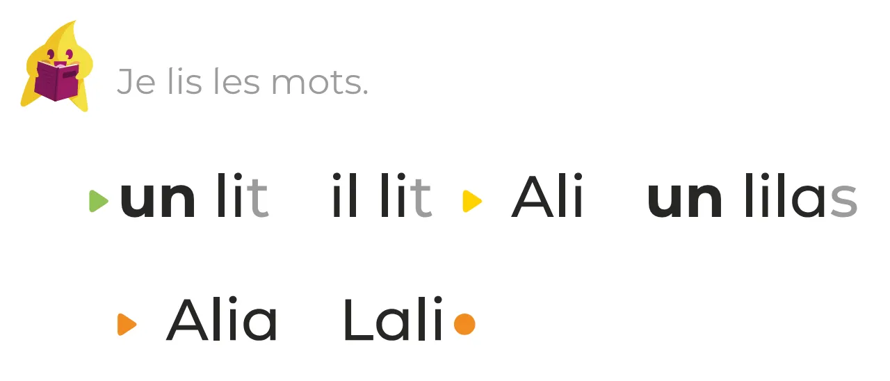 une ligne d'écriture
