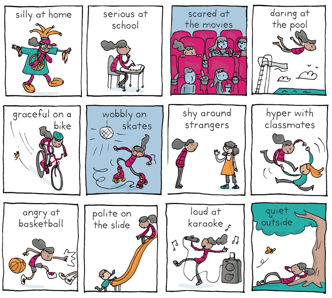 Grant Snider, “I Can Be…”, Poetry Comics, 2025.