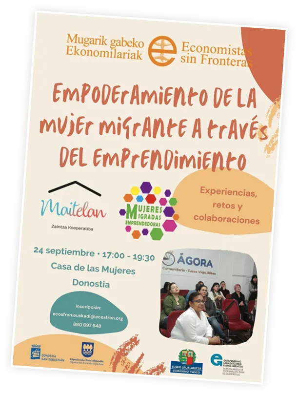 Economistas sin Fronteras, cartel de 2021.